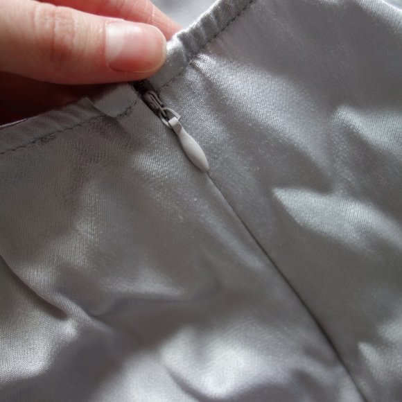 Satin Mini Dress - Picture 5 of 6